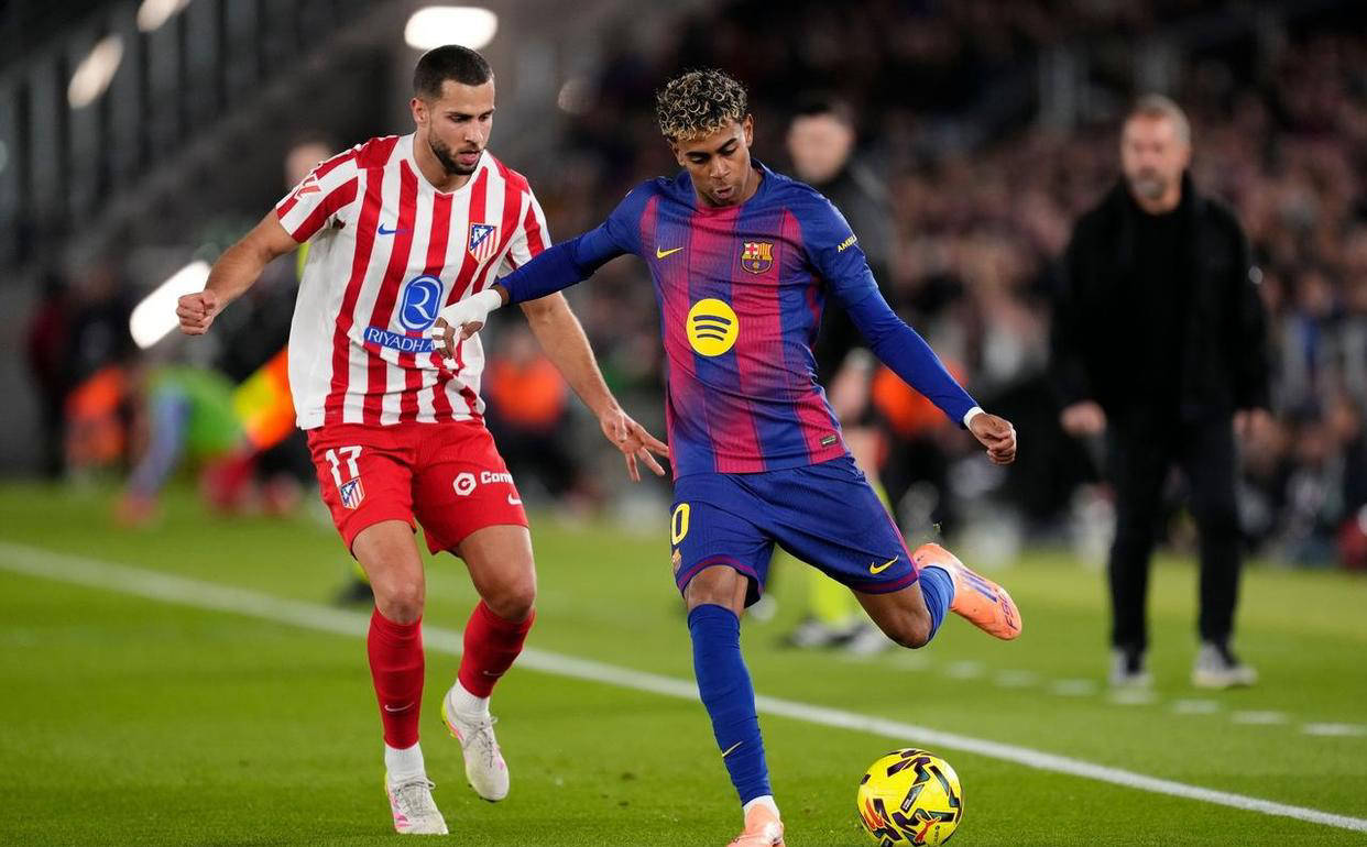 บาร์เซโลนา 3-1 แอตเลติโก มาดริด: คะแนนหลังการแข่งขันเผยโอลโมเป็นผู้เล่นที่โดดเด่นของทีม บาร์เซโลนา แมตช์ อีนา