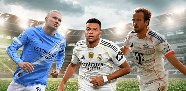 ซูเปอร์สตาร์สามคนในการแข่งขันดุเดือดเพื่อชิงรองเท้าทองคำยุโรป: เคนและฮาแลนด์นำร่วม, เอ็มบัปเป้ตามมาติด ๆ ลีก: แฮร์รี่ เคน, เออร์ลิง ฮาแลนด์