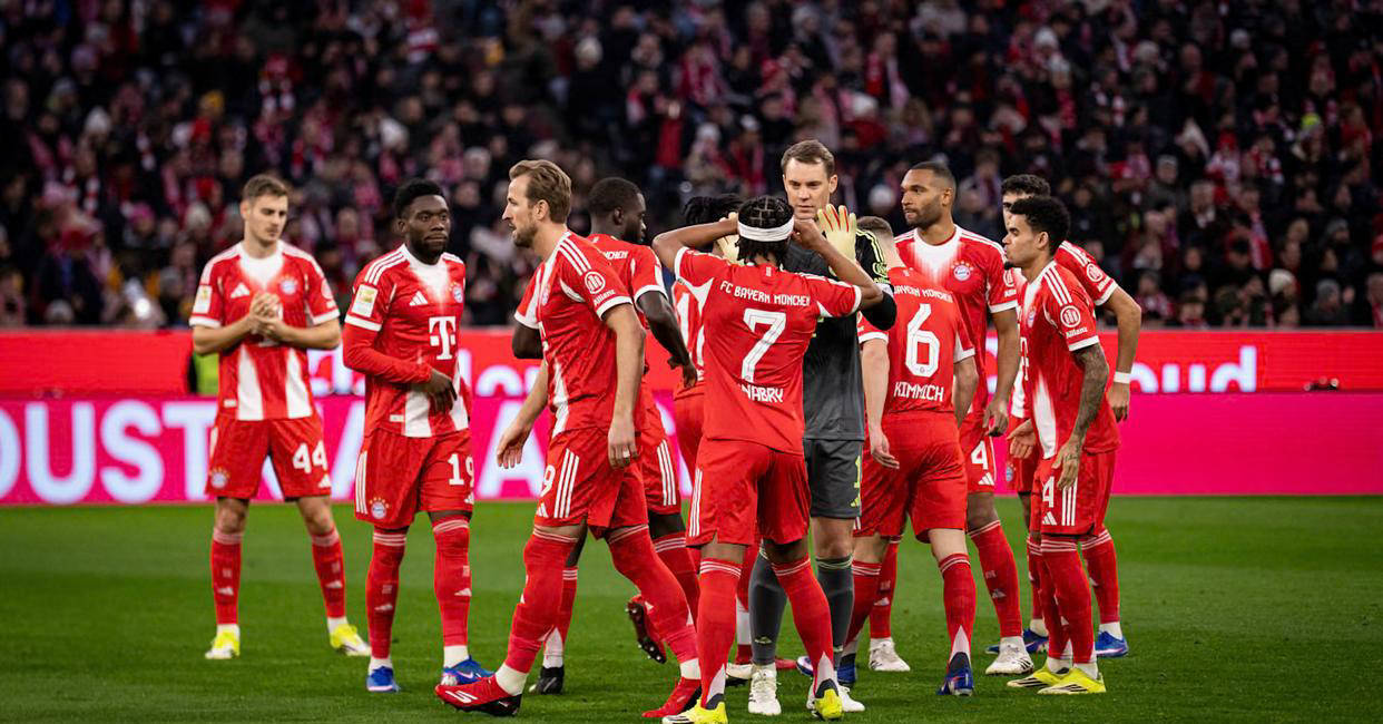 บาเยิร์น มิวนิค สร้างความประทับใจที่จุดสูงสุดของลีกชั้นนำห้าอันดับแรกของยุโรป แฮร์รี เคน ทำสถิติครบ 100 ประตูด้วย 24 ประตู พร้อมการยิงจุดโทษเพื่อชิงตำแหน่งดาวซัลโวสูงสุด _ดิอาส_, _หลุยส์_, _แมตช์_