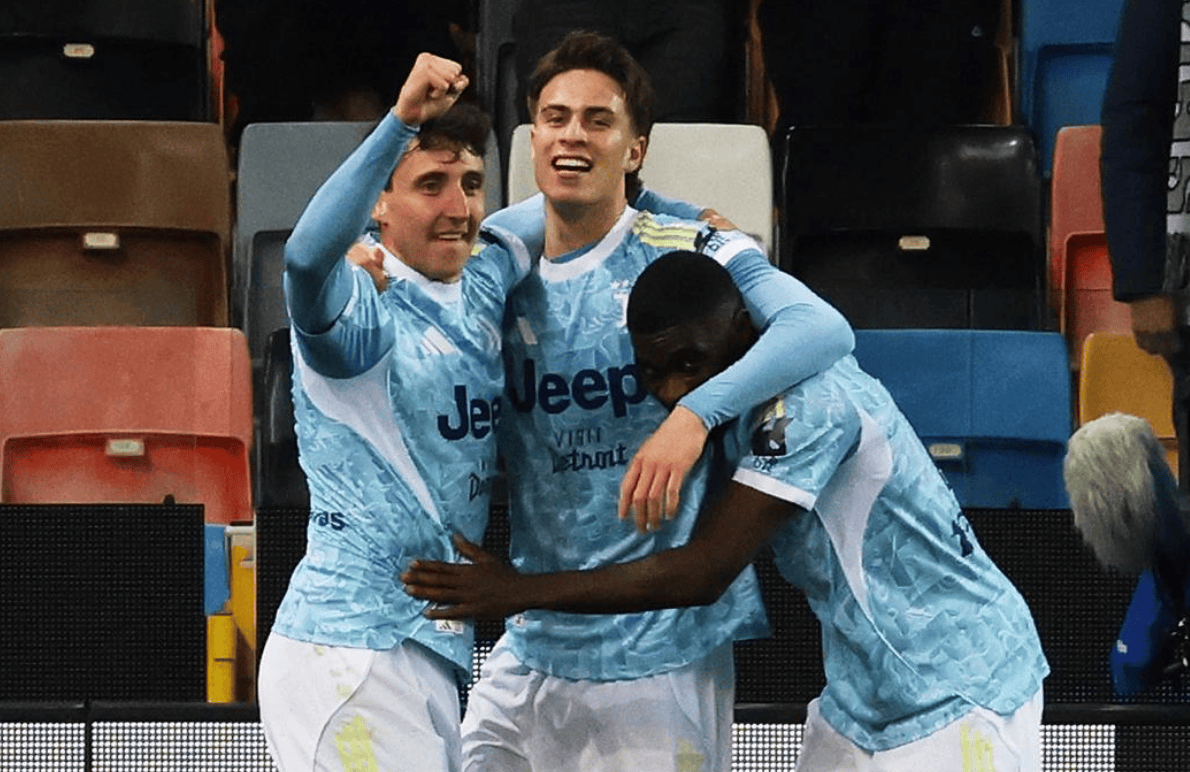 1-0 เกมที่ทำให้เซเรียอาเกิดความโกลาหลสี่ขั้นตอนของยูเวนตุสเข้าสู่แชมเปี้ยนส์ลีกและโรมลดลงไปที่ 6th_ilditz_udinese_inter มิลาน