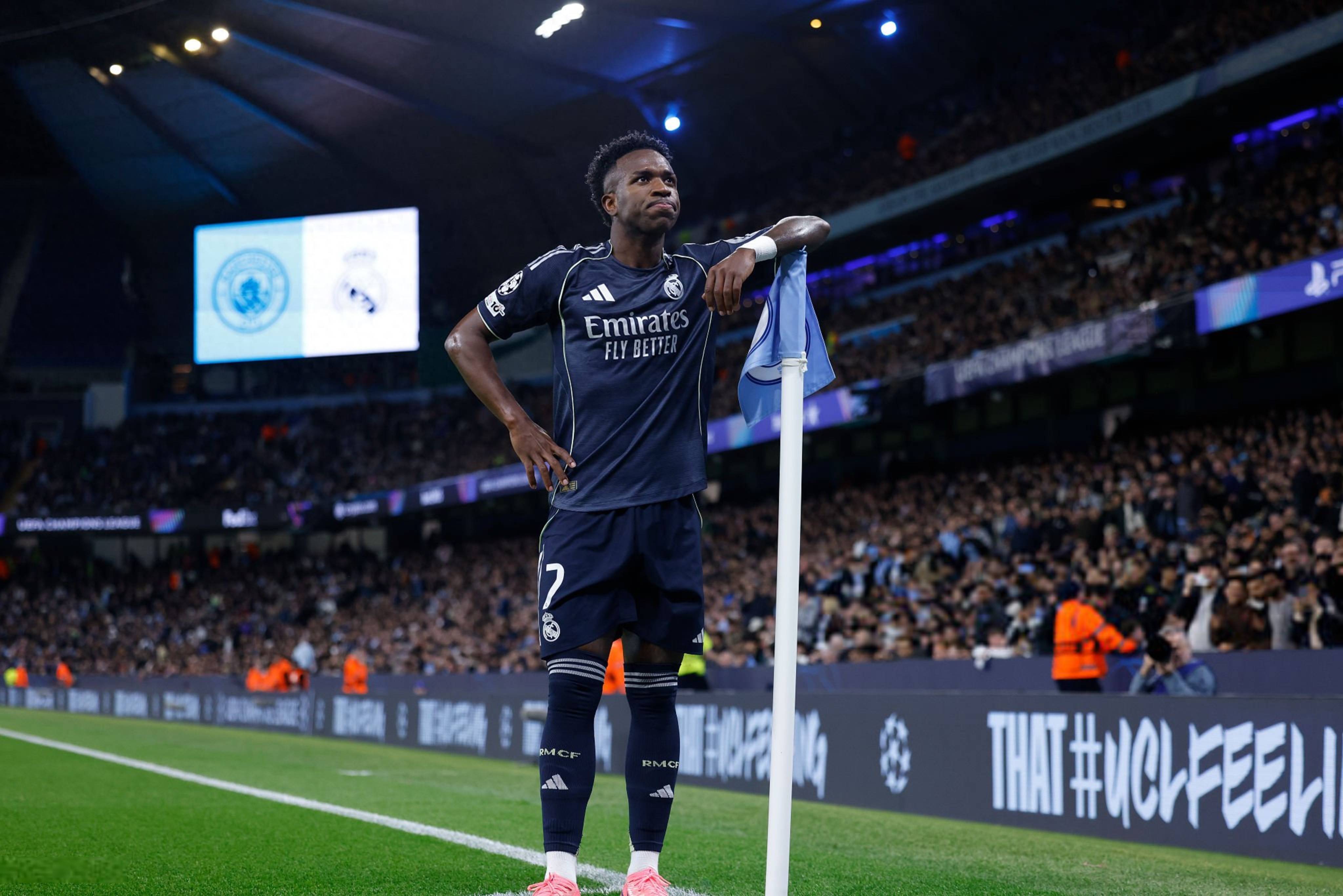 Xiong Huang ทำแต้มได้สองครั้ง และ Mbappe ทำแต้มและถูกละเลย! 2 -1 ดับเบิ้ลฆ่าแมนเชสเตอร์ ซิตี้, เรอัล มาดริด ทำศึกกับ บาเยิร์น_วินนี่_ฮาร์ด_ดิอาส