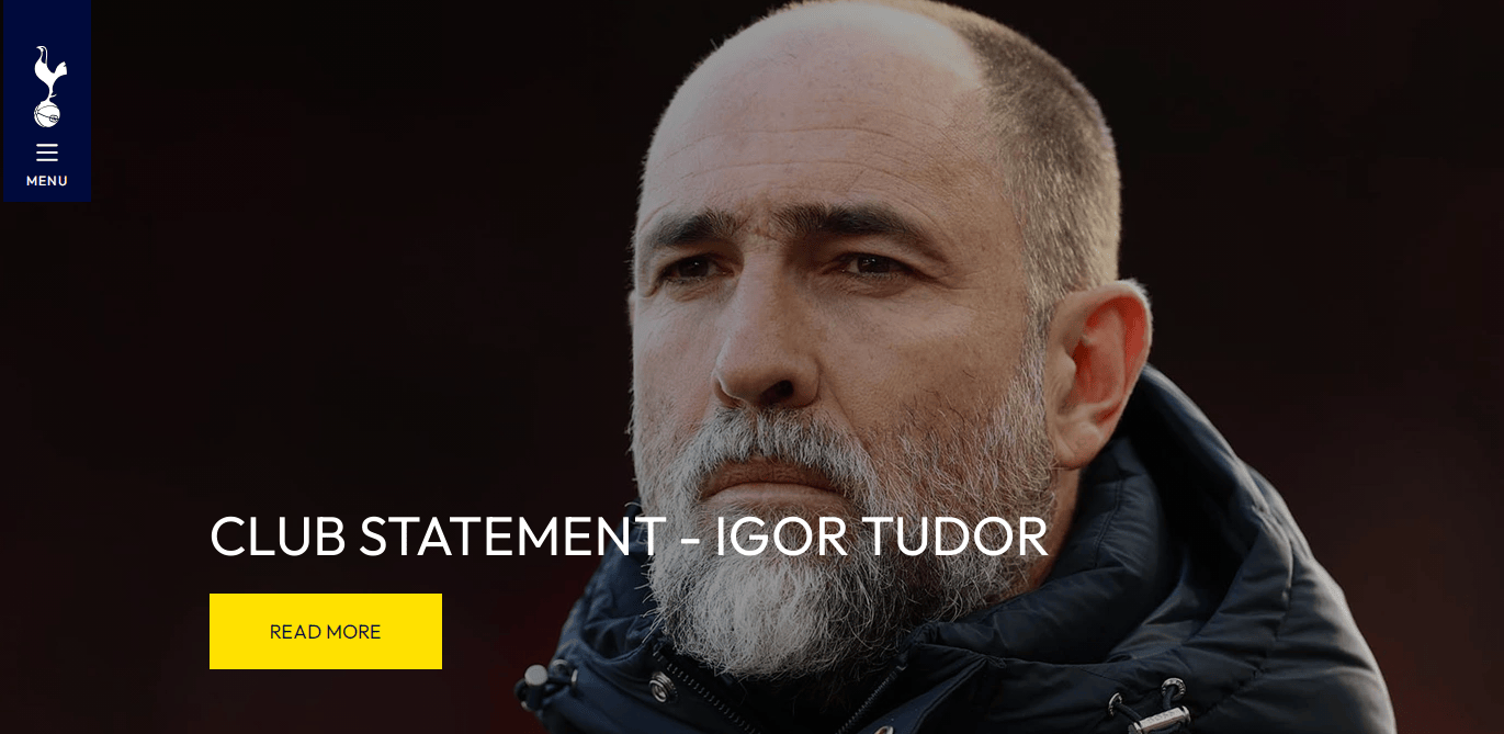 ท็อตแน่ม ท็อตแน่ม ประกาศ โค้ช ทิวดอร์ ไล่ออก 1 นัด แพ้ 1 นัด แพ้ 5 วัน ใน 44 วันของ coaching_landianqi