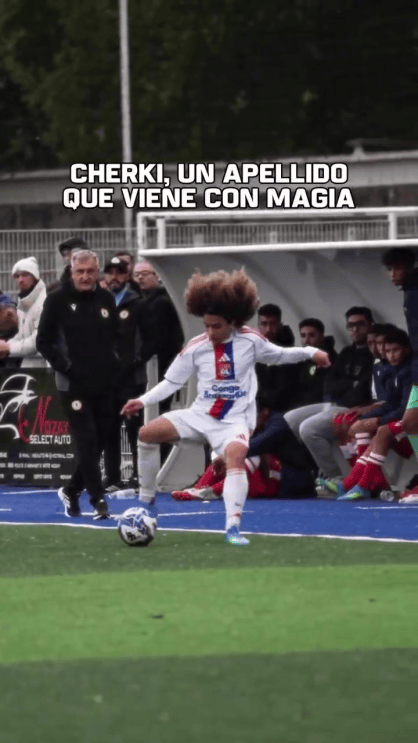 ฝีเท้าของวัยรุ่นเต็มไปด้วย Eden น้องชายของ Kaiyun Sherki ทึ่งกับ Lyon U15_Competition_Youth Training_action_action