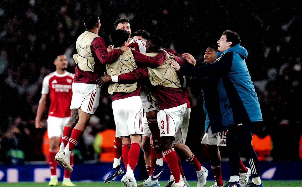 ยอดเยี่ยม 1-0! สร้างประวัติศาสตร์! พรีเมียร์ลีก ขึ้นนำในแชมเปี้ยนส์ลีก รอบชิงชนะเลิศ ตีคู่ ชิงแชมป์_อาร์เซนอล_แมตช์_แอตเลติคติซิตี้_แอตเลติค