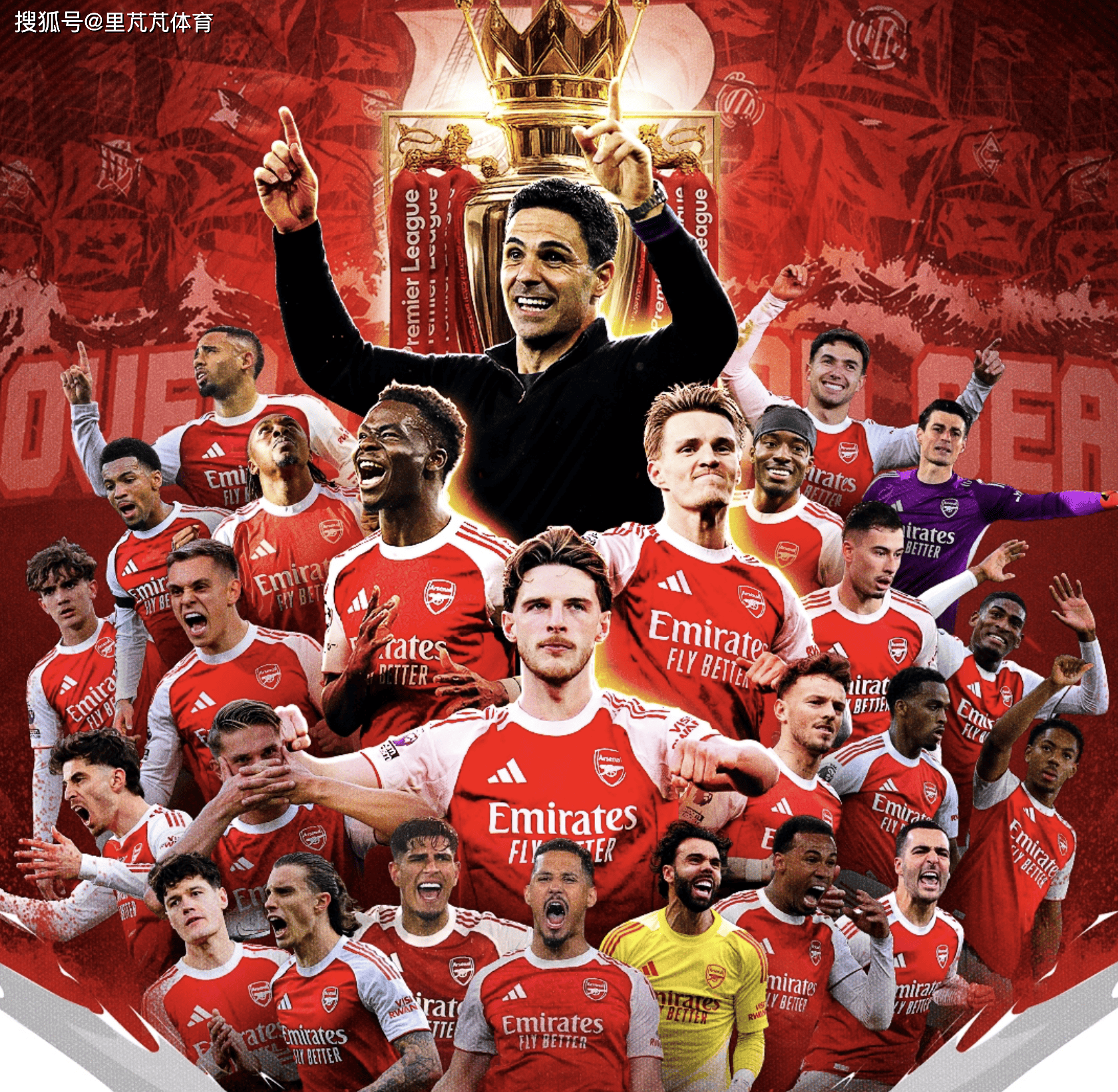 รอหลังจาก 22 ปี! อาร์เซนอล คว้าแชมป์พรีเมียร์ลีก อาร์เตต้า สร้าง Dream_Trophy_Season_Man City ได้สำเร็จ